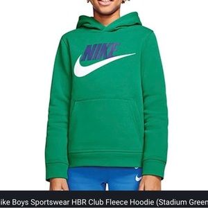 Nike Boys Sportswear Club Fleece Hoodie Large Sweatshirt